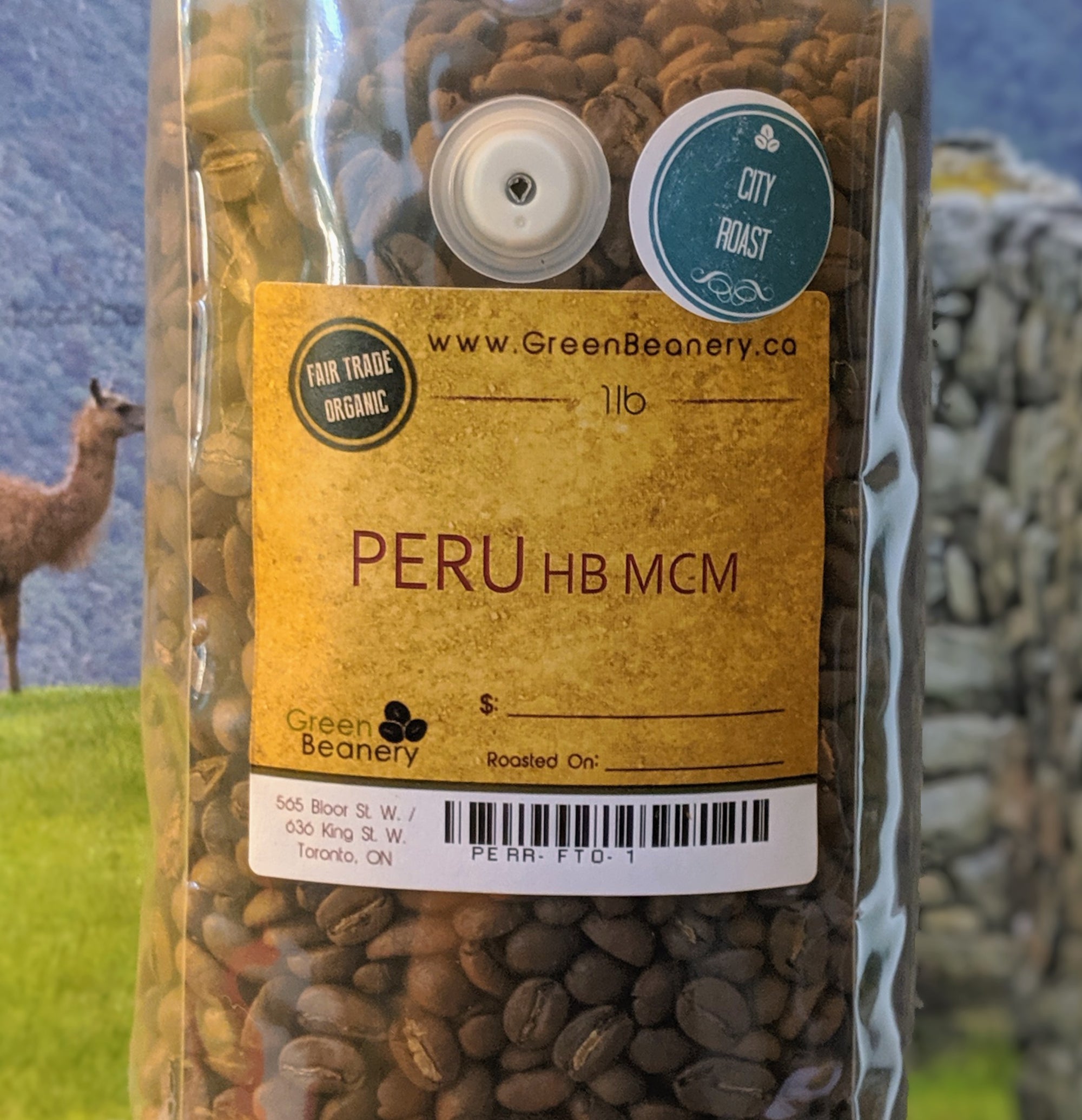 Roasted - Peru Fair Trade Organic HB MCM (Coffee of the Week)