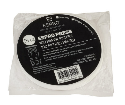 Espro Paper Filters for P3 and P5 Espro Presses - coffee and tea