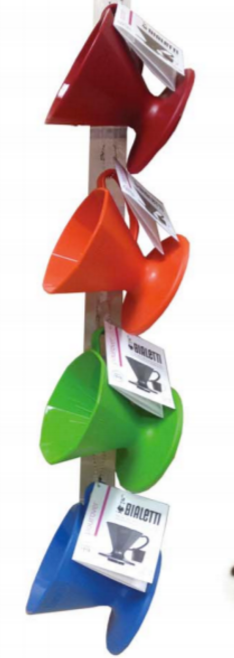 Bialetti Multicolour Plastic 2 Cup Dripper