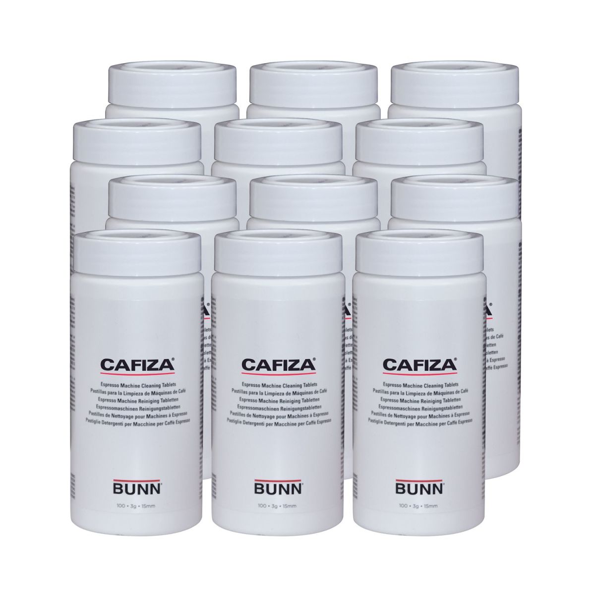BUNN - Cleaning Tablets, Cafiza Case of 12