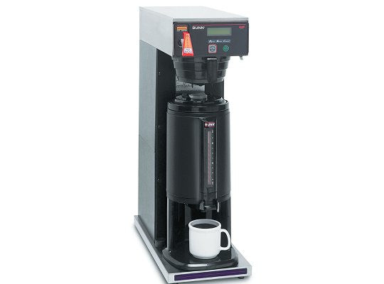 Bunn AXIOM-35 TS Thermal Server Coffee Brewer, Black Trunk, Stainless Steel Funnel