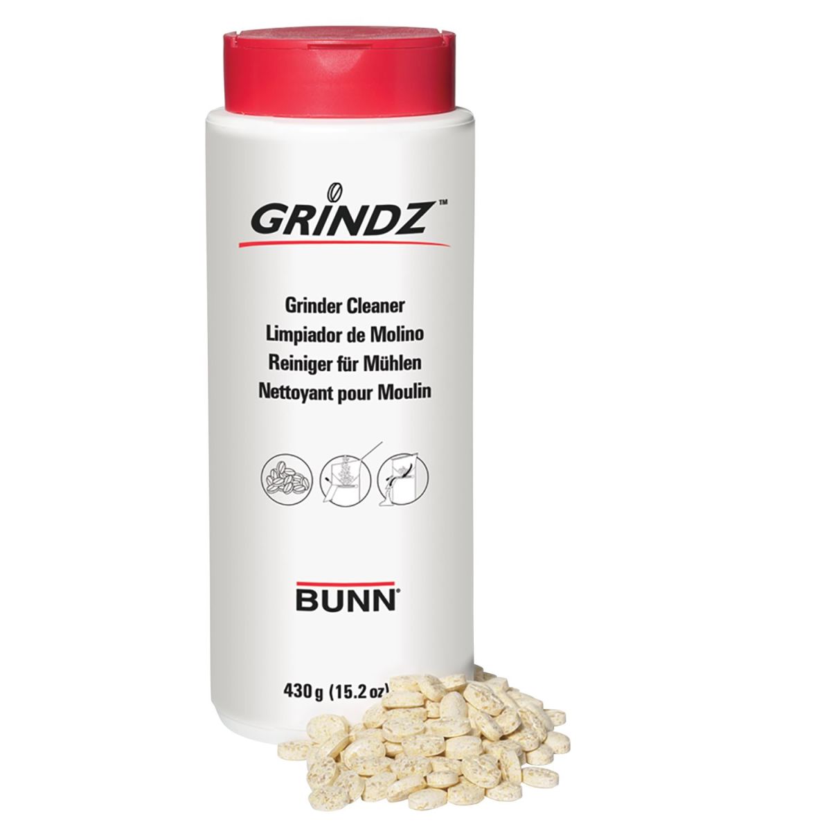 BUNN - Cleaner, Grinder Grindz Case of 12