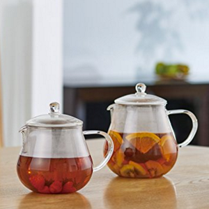 Hario Glass Teapot and Strainer